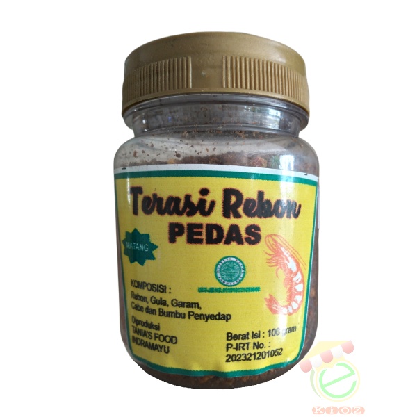 

Terasi Rebon Pedas 100gr Tania's Food asli Indramayu