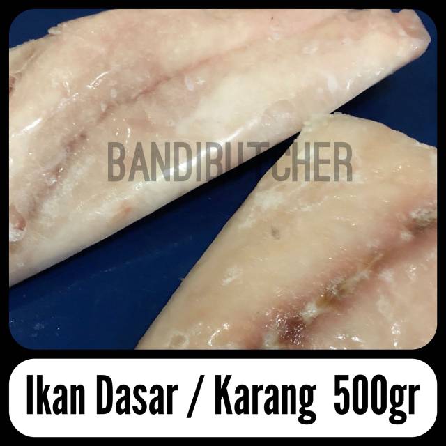 Ikan Kerapu Kakap Fillet - Ikan Dasar / Fillet Ikan Grouper Murah Segar Bandi Fish