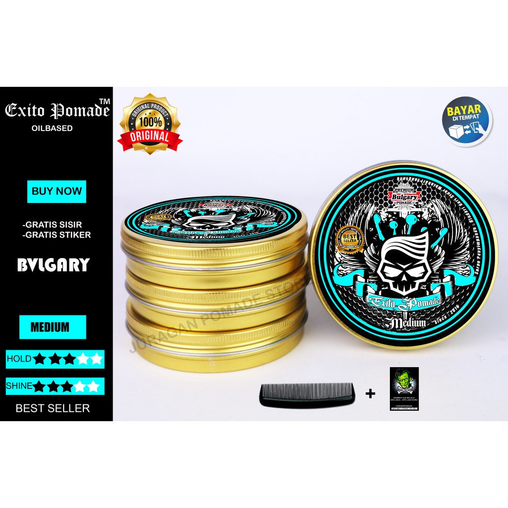 EXITO POMADE OILBASED 3 OZ FREE SISIR STICKER