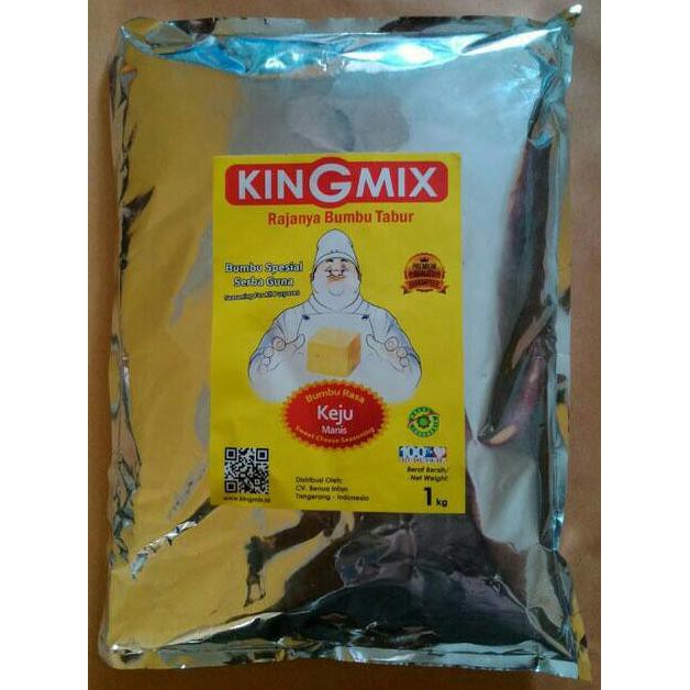 

Terbaru Bumbu Rasa Keju Manis KINGMIX 1 KG