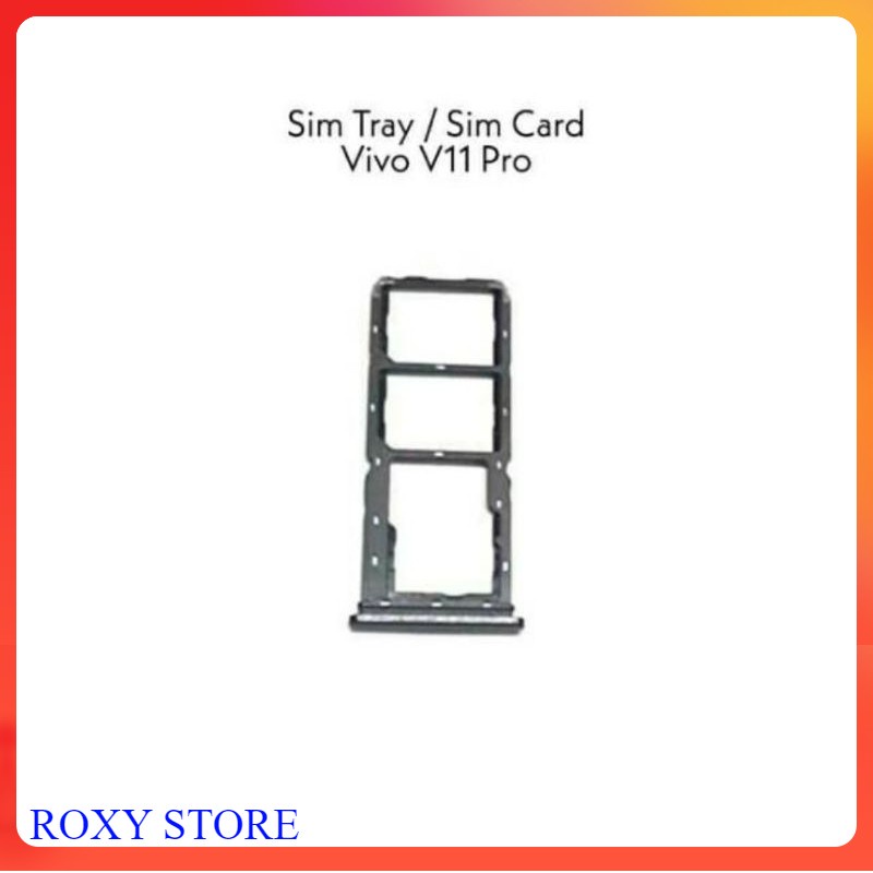 Simtray Slot Sim Card Vivo V11 Pro