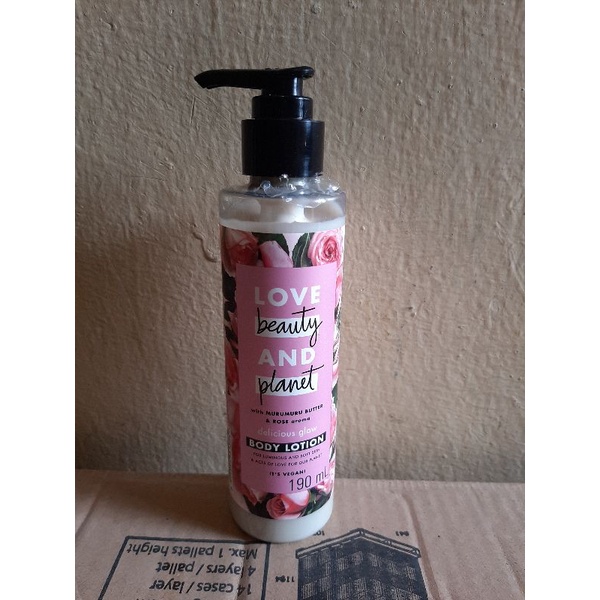 Love beauty and planet delicious glow body lotion 190ml
