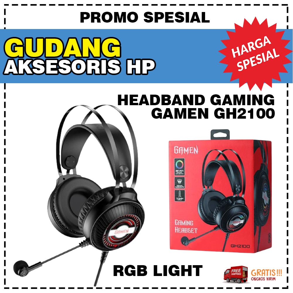 HEADPHONE GAMING GAMEN GH2100