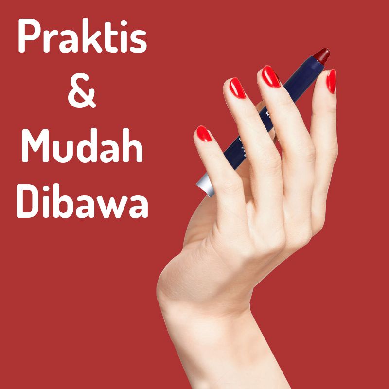 Just Miss Lipstik Matte Netto 2.5G Lipstik Pigmented Perona Bibir Lip Color Colour BPOM JUS-E02-J-13