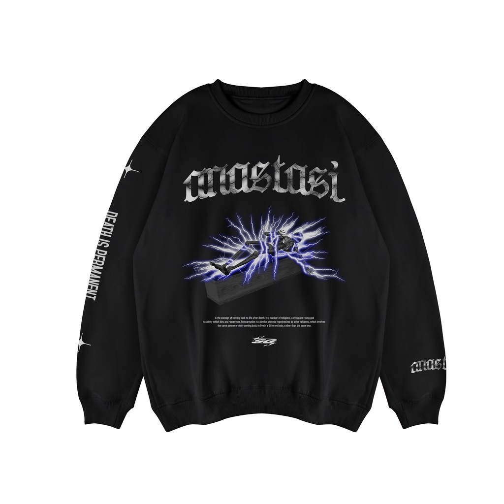 Southgate CN Anastasi - Black Crewneck