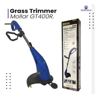 MURAH Mesin Pemotong/Potong Rumput MOLLAR GT 400 Mesin Potong Rumput Listrik Grass String Trimmer 400 watt / MESIN RUMPUT BATERAI TANPA KABEL