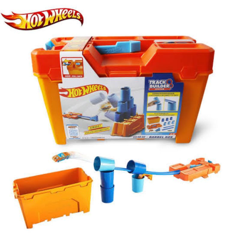 Hotwheels Track Builder, Barrel box. ORIGINAL.