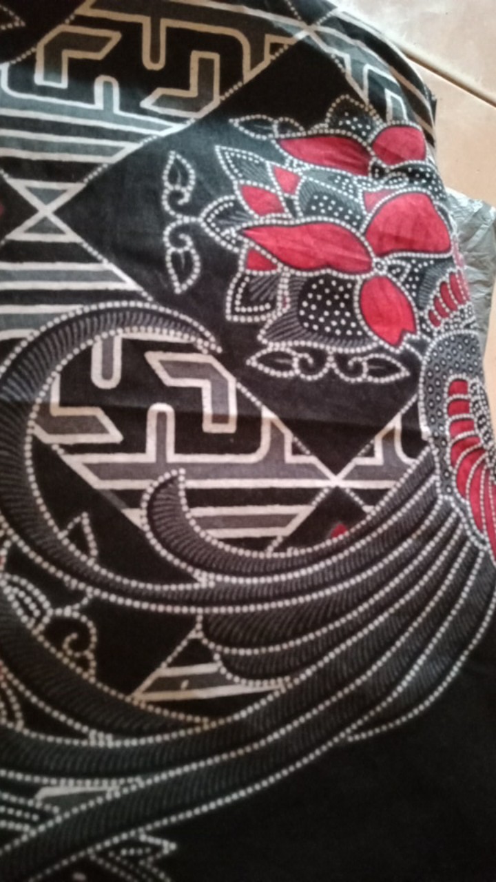 Batik Couple_maora Sania Ruffle Batik Couple Ori Ndoro Jowi Dnt Garansi Termurah