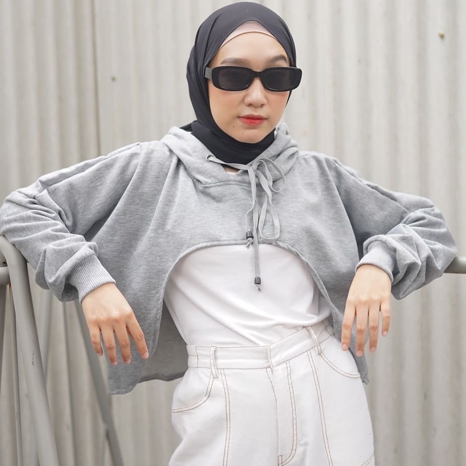 MVP - Crop Top Oversize - Oversize Crop Wanita