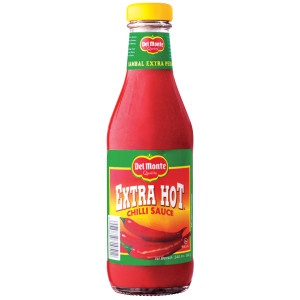 

1 KARTON DELMONTE CHILLI SAUCE EXTRA HOT 340mL (ISI 24)