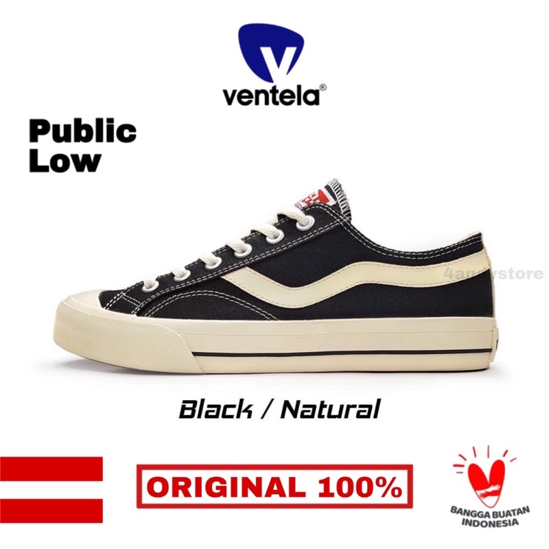 Ventela Public Low Black Natural [ORIGINAL]