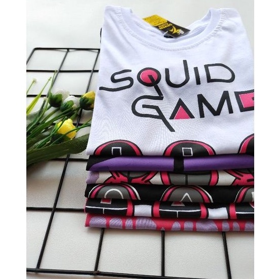 KAOS ANAK SQUID GAME TERBARU KAOS SQUID GAME