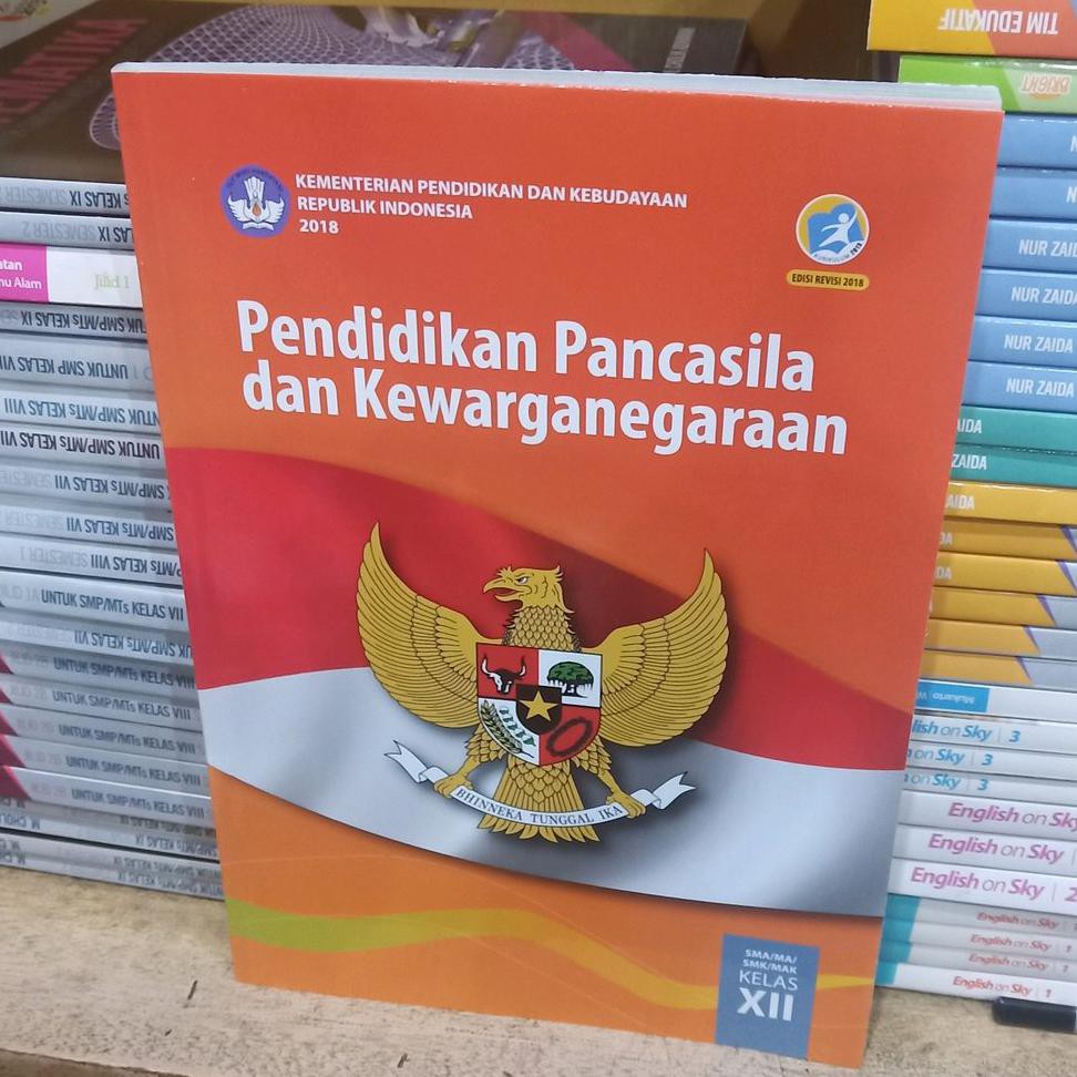 Buku Paket Pkn Kelas 12 Sma Kurikulum 2013 Revisi 2018 Shopee Indonesia