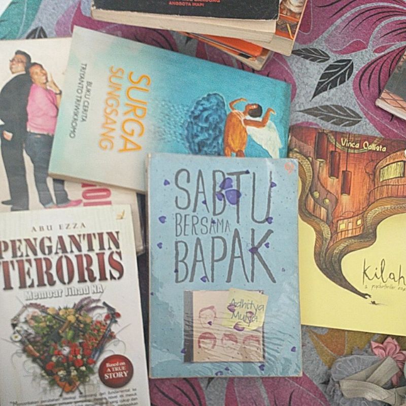 [NMV] Novel preloved KILAH, SABTU BERSAMA BAPAK, SURGA SUNGSANG