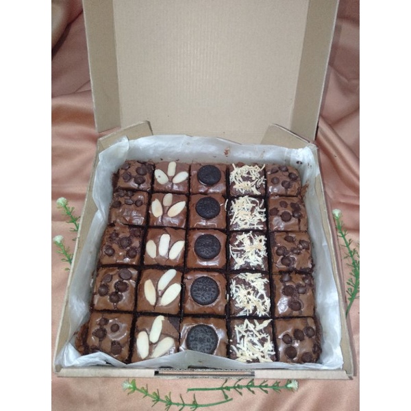 

Brownies 25 sekat UK.20x20
