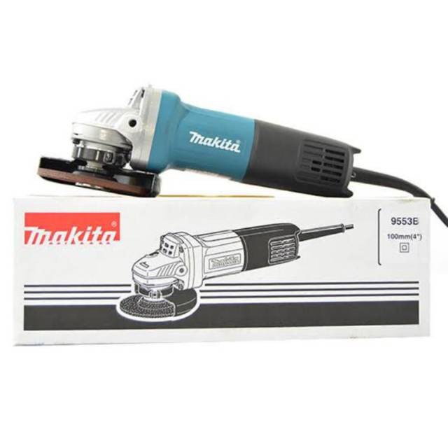 Mesin Gerinda Tangan Makita 9553B 4 Inch - Angle Grinder Toggle Switch