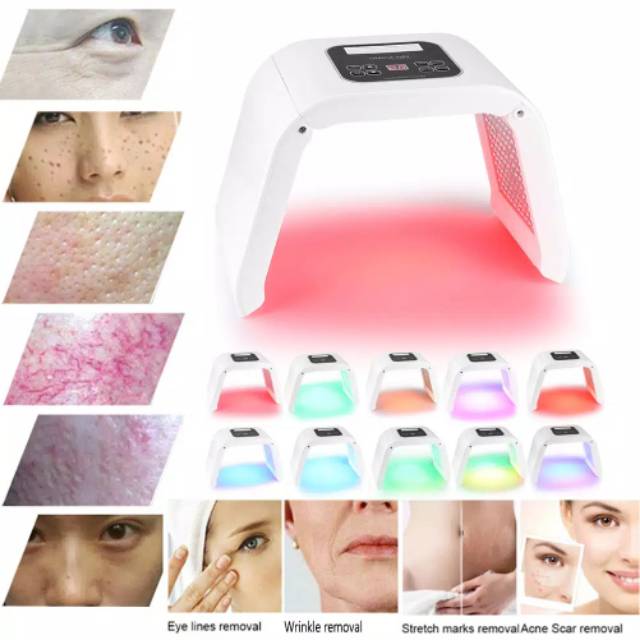 Pdt light 10 warna omega light led mask makser topeng led 10 colour