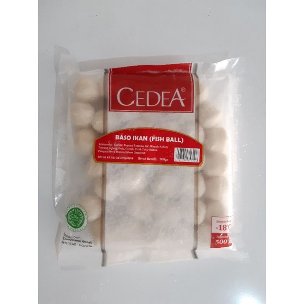

Cedea Baso Ikan 500gr