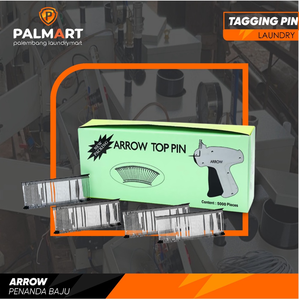 

BESTOP PIN - Taga Pin/ Isi Refill Tag Gun 35MM (5000)pcs