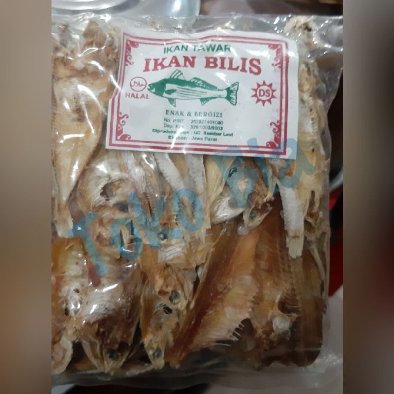 

Ikan asin kering Bilis gurih nikmat