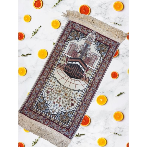 sajadah mini | sajadah muka | sajadah traveling full bordir