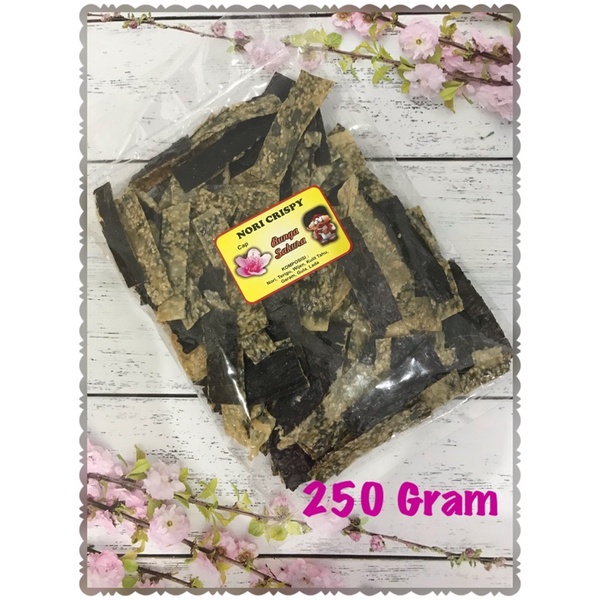 

Ikan asin vegetarian mentah/ rumput laut Nori Crispy/ seaweed / snack rumput laut