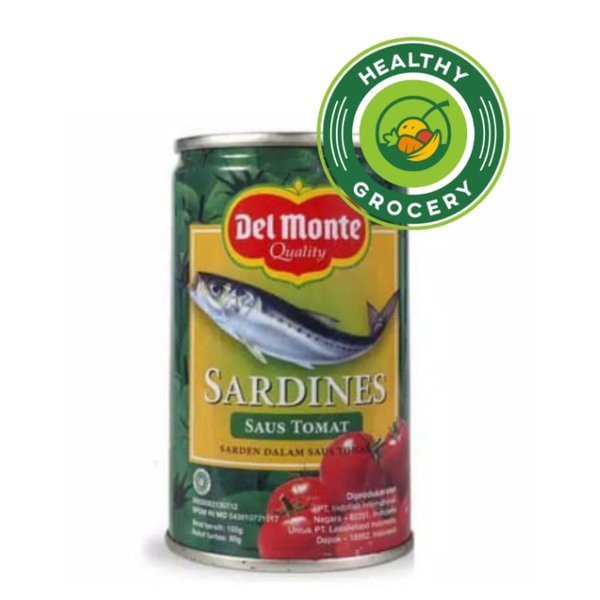 

Del Monte Sardines Saus Tomat 155gr Sarden Dalam Saus Tomat