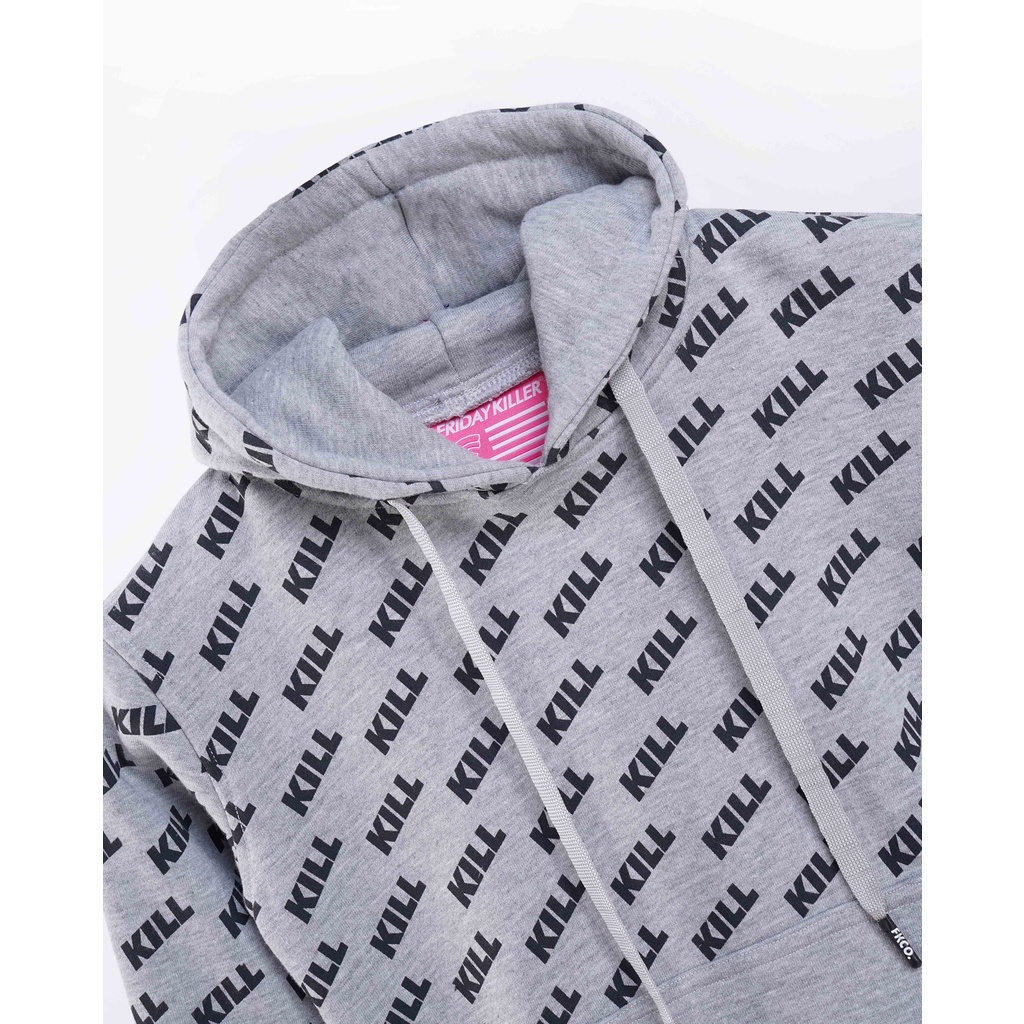 JAKET HOODIE ANAK ANAK FRIDAY KILLER | REPPY GREY HOODIE