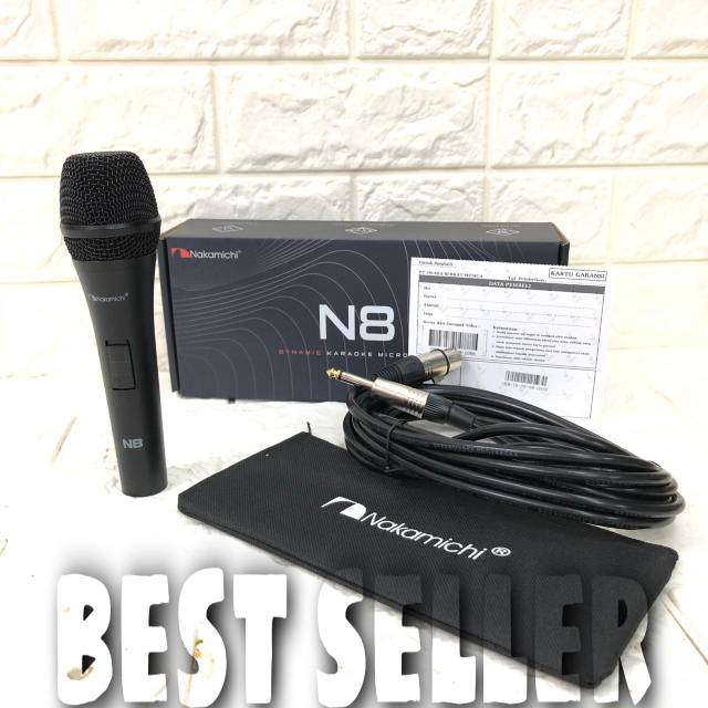 Microphone NAKAMICHI N8 Mic Kabel Original