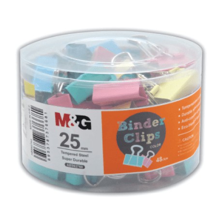 

M&G - Binder Clip - Warna Pastel – 25mm (ABS92768)