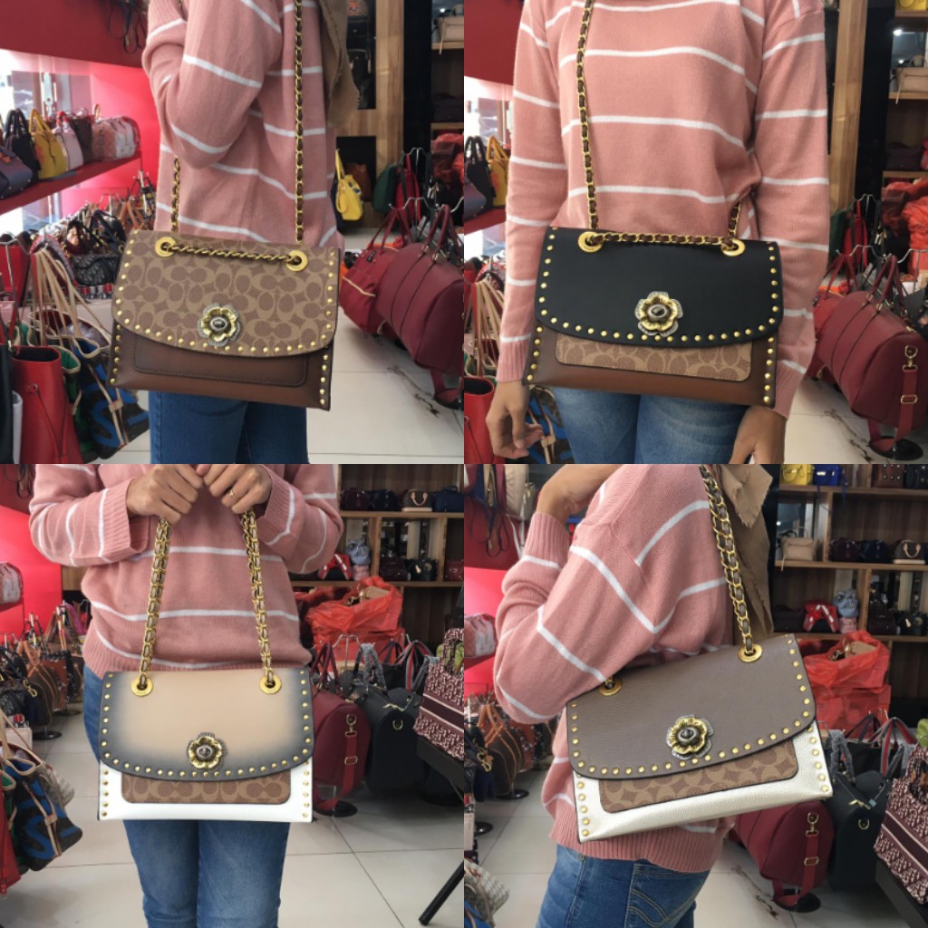 TAS Coach Parker C682 with Box Semi Premium Authentic