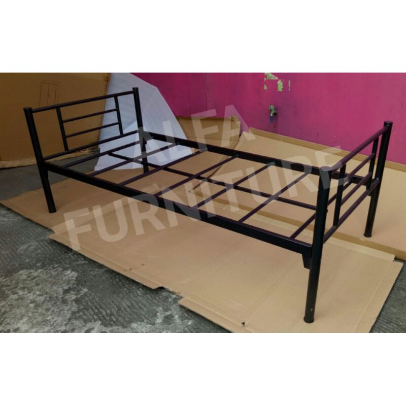 Ranjang Single Besi Ukuran Kasur 90x200 Cm