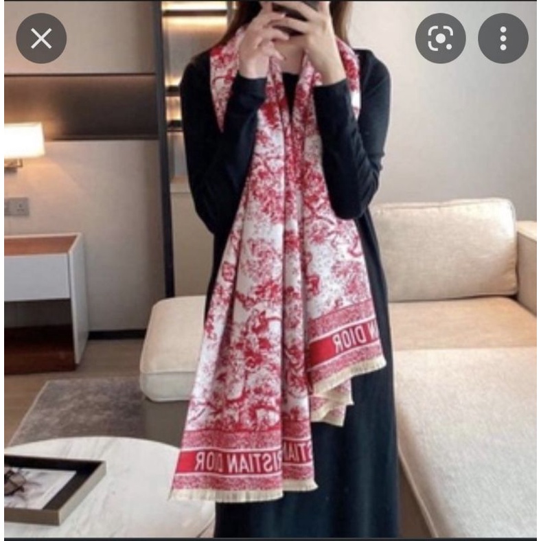 COD SYAL &amp; SCARF C D107 WINTER/SELENDANG MUSIM DINGIN