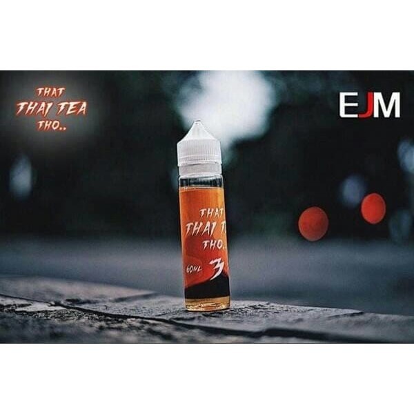 ejm thai tea tho 3mg 60ml liquid vape