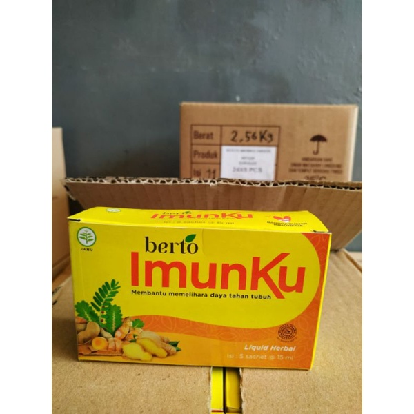 

Berto imunku isi 5 sachet 1 box