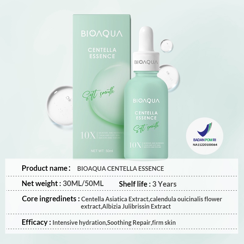 ✨ AKU MURAH✨ BIOAQUA SERUM 10X Effect Essence Repair /Anti Aging /Vitamin C Whitening SERUM