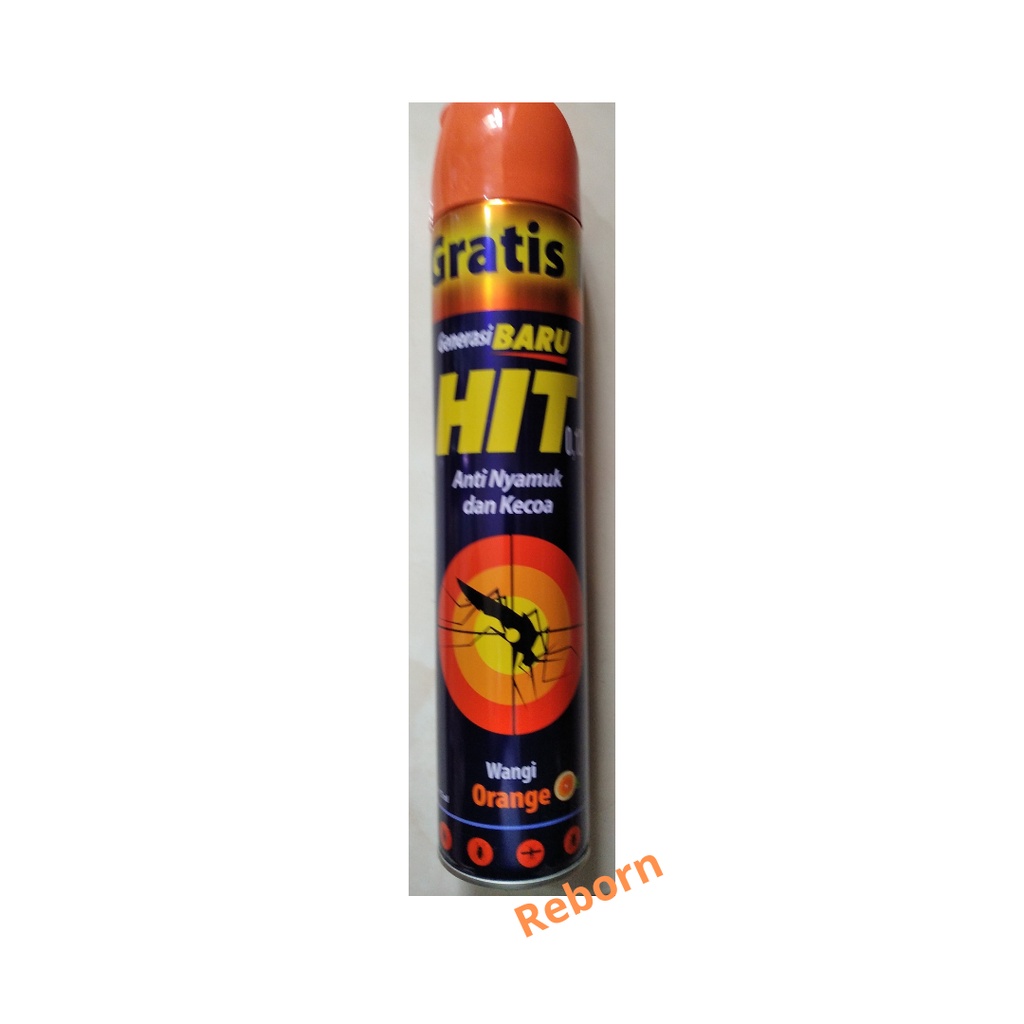 HIT SPRAY ORANGE 600ML