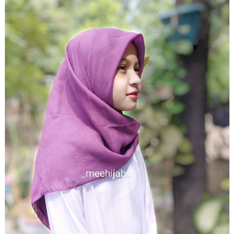 JILBAB HIJAB SEGIEMPAT BELLA SQUARE POLYCOTTON JAWA TIMUR MURAH