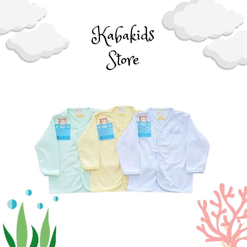 Arthur&amp;Aimee Baju Panjang Polos Baby SML VLP