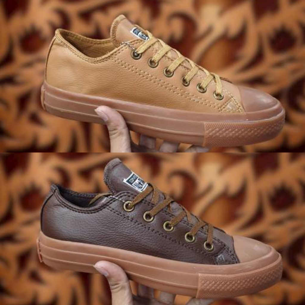 Converse All Star Kulit Leather Low