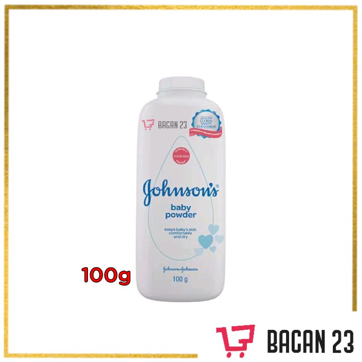 Johnson's Baby Powder (100g)/ Bedak Bayi/ Bacan 23 - Bacan23