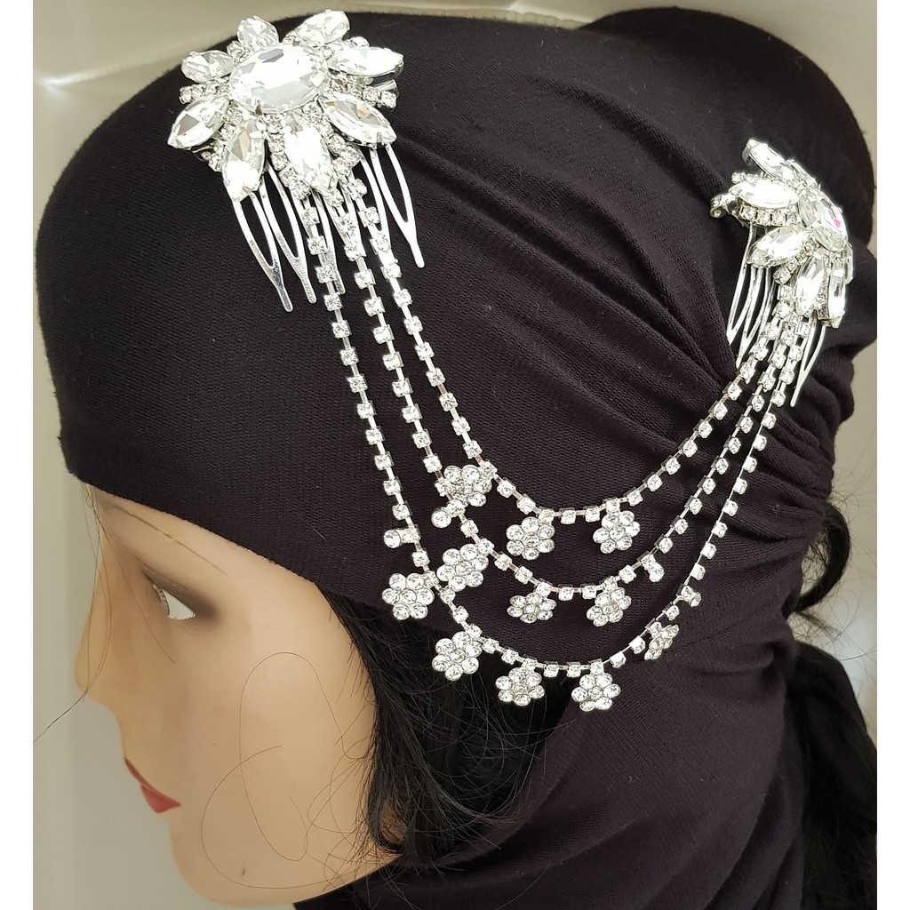 HeadPiece Sambung 25 Silver 008002