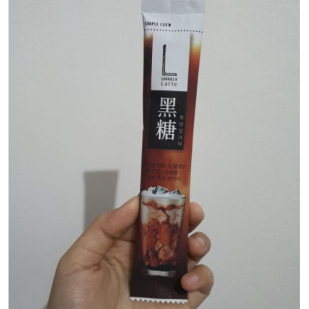 

black sugar latte