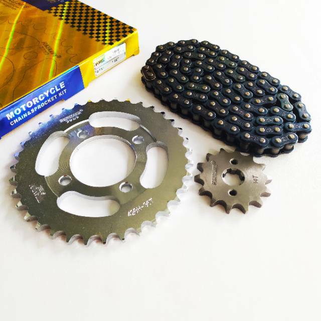 Gear Set Gir Paket Fukukawa Astrea Grand - Legenda Rantai 428H-100L-36T-14T