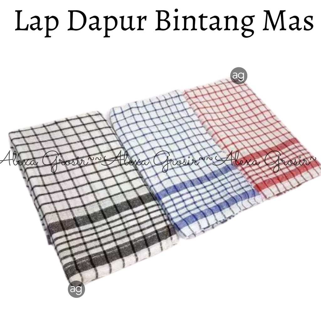 LAP TANGAN DAPUR / LAP SERBET DAPUR SERBAGUNA BINTANG MAS