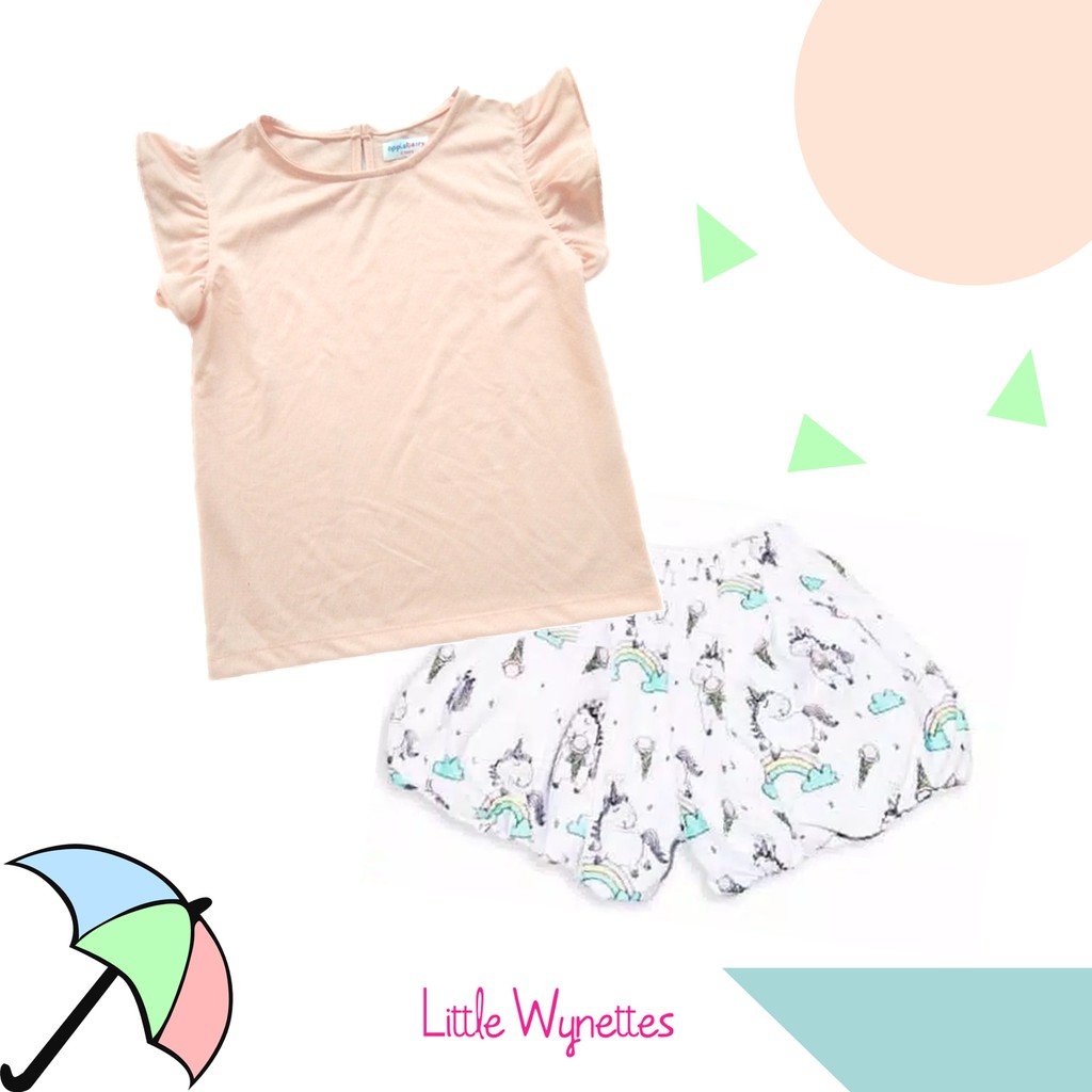 Little Winettes Setelan Anak Perempuan - Naill Two Piece Sets