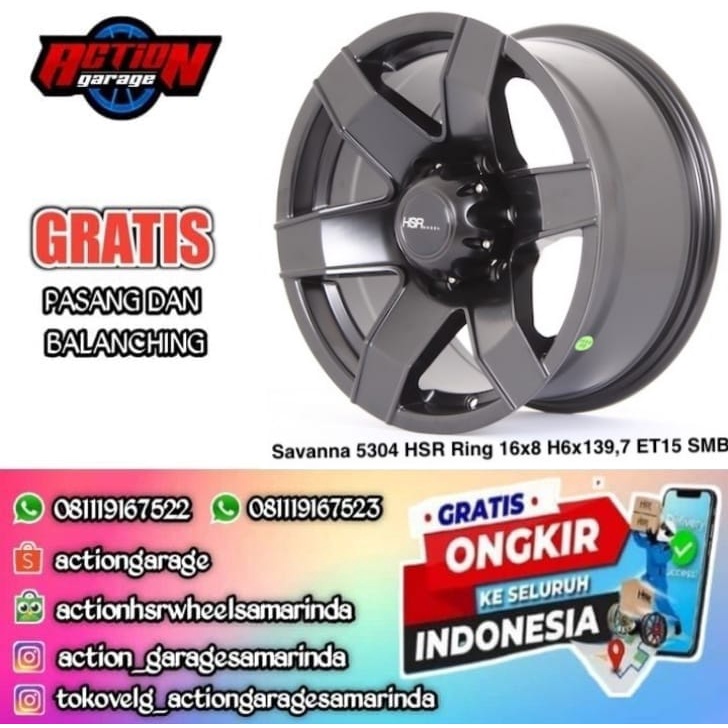VELG MOBIL  Nissan ( Terrano ) Opel ( Blazer ) Toyota ( Grand Fortuner R16