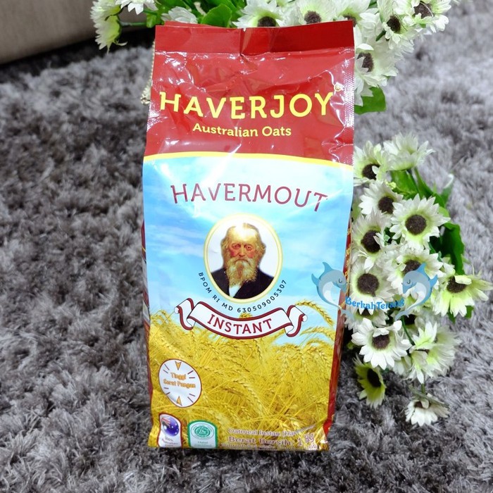

Haverjoy Havermout Oats INSTANT 1kg Australian Oats HALAL - INSTANT