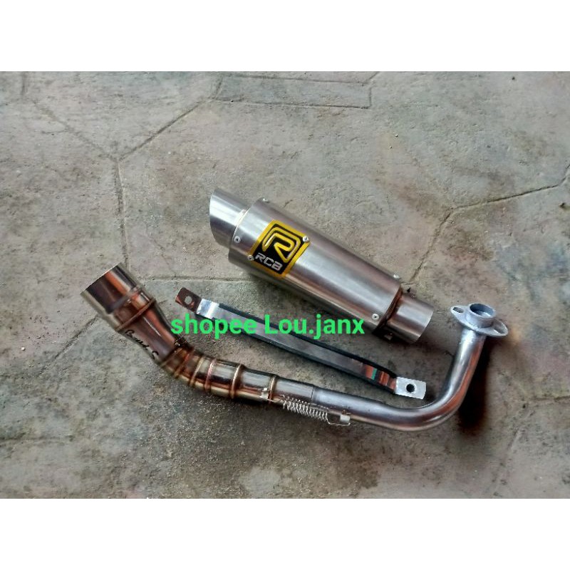 knalpot racing rcb Honda beat