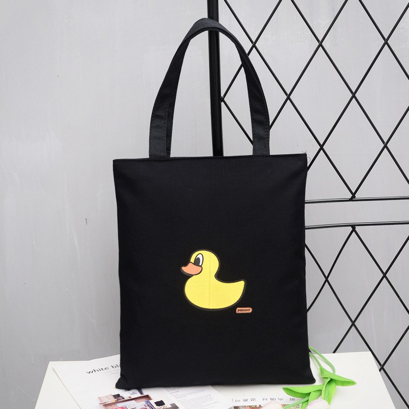 [DIKIRIM DARI JAKARTA] TOTEBAG KANVAS IMPORT JAKARTA HEWAN SERIES (COD Jakarta)